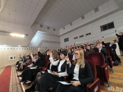 Конференция Гомельской областной организации БРСМ выдвинула кандидатов в делегаты ВНС